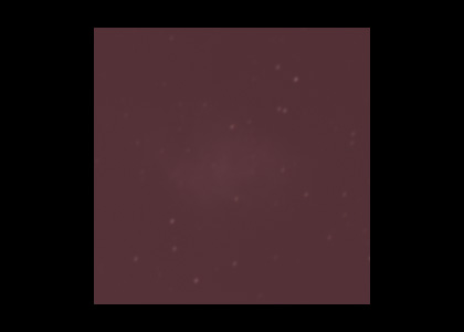 Raw image of the Crab Nebula