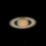 Raw image of Saturn