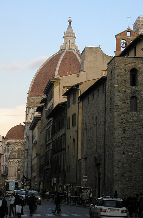 The Duomo from the streets of Florence